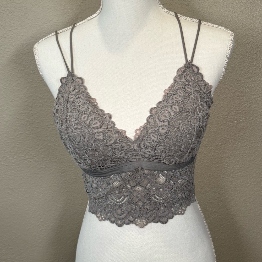 Grey bralette